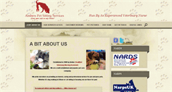 Desktop Screenshot of amberspetsittingservices.com
